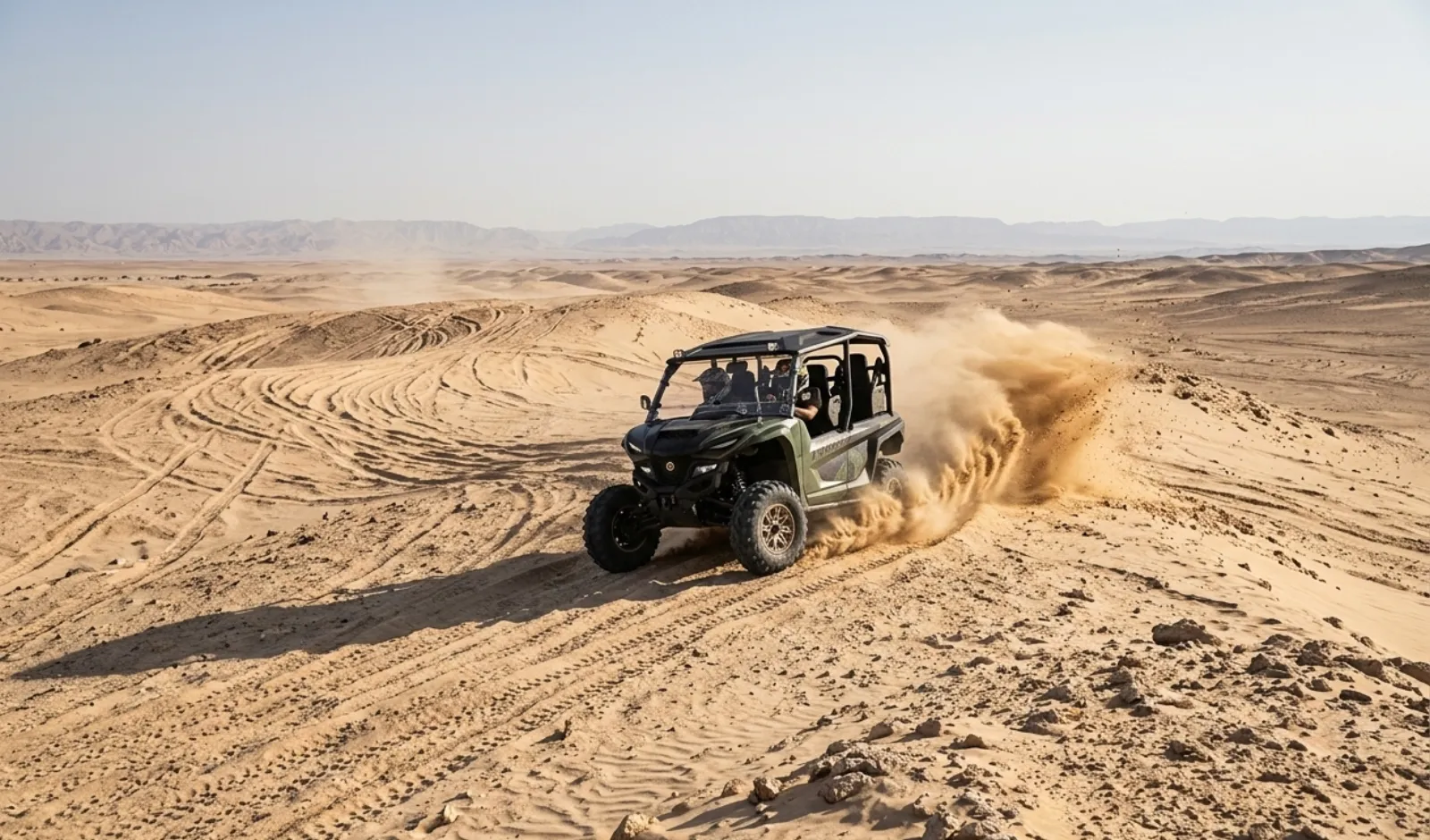Buggy in the Dakhla desert