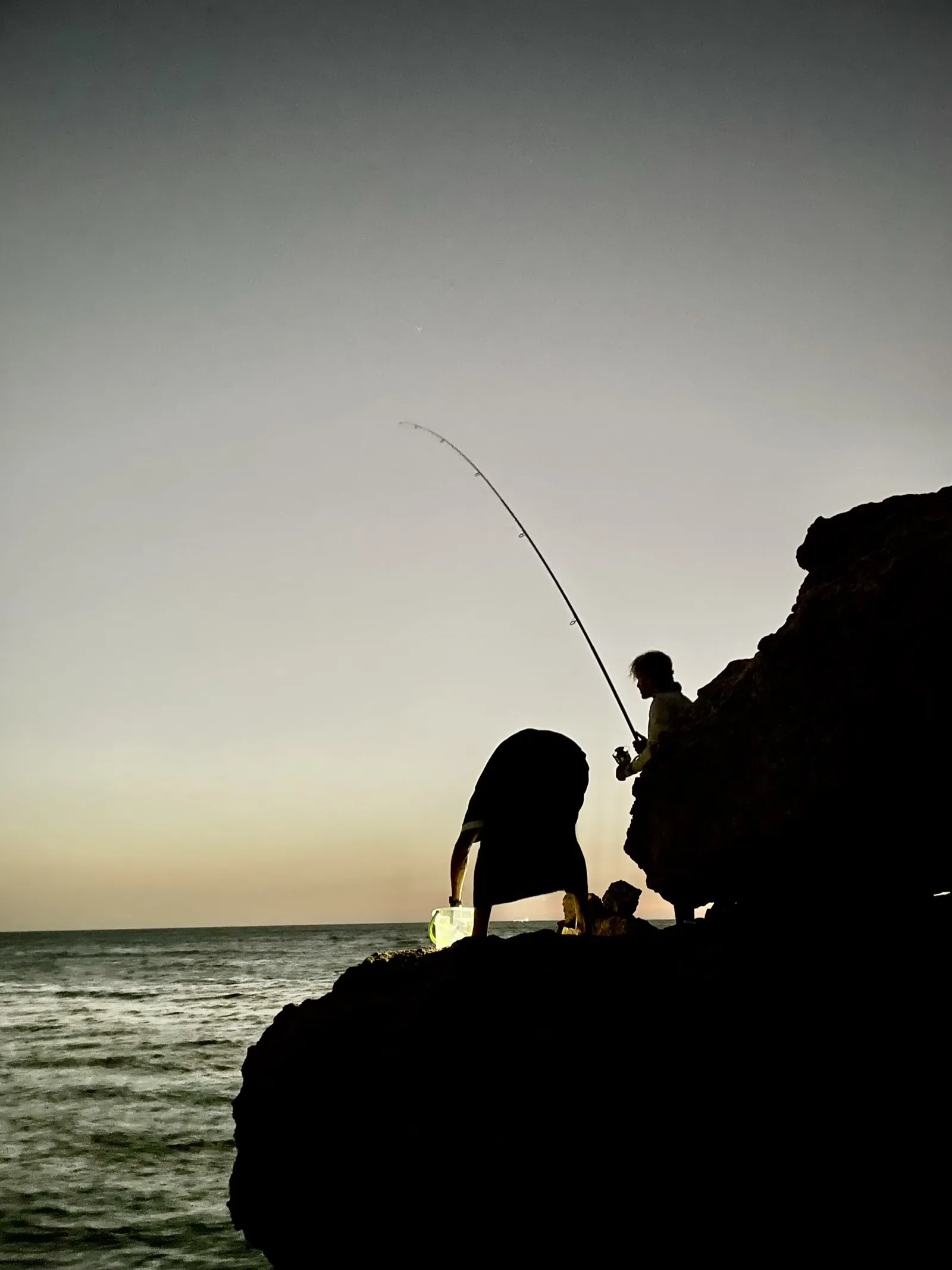 Family fishing excursion in Dakhla